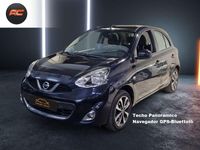 Usado Nissan Micra Tekna 90 CV (66 kW) 2017 Negro Utilitario