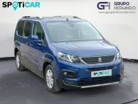 Käytetty Peugeot Rifter Allure 130 HP (95 kW) 2021 Sininen Tila-auto