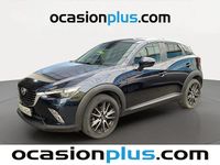 Käytetty Mazda CX-3 Luxury 120 HP (88 kW) 2017 Sininen Katumaasturi