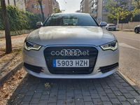 Usado Audi A6 190 CV (139 kW) 2014 Gris / plata Berlina