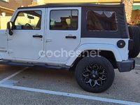 Usado Jeep Wrangler Unlimited Sahara 200 CV (147 kW) 2016 Blanco SUV