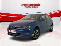 Usado VW Polo Advance 95 CV (69 kW) 2021 Azul Utilitario