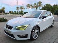 Usado Seat Leon FR 184 CV (135 kW) 2016 Gris / plata Berlina