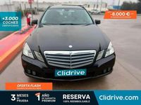 Usado Mercedes E220 Elegance 170 CV (125 kW) 2011 Negro Familiar