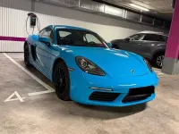 Käytetty Porsche 718 Cayman 299 HP (219 kW) 2019 Sininen Coupe - kaksiovinen