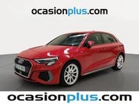 Usado Audi A3 S-Line 150 CV (110 kW) 2023 Rojo Berlina