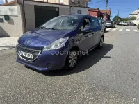 Usado Peugeot 208 82 CV (60 kW) 2013 Azul Utilitario