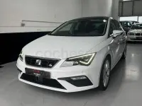 Usado Seat Leon FR 130 CV (95 kW) 2018 Blanco Berlina