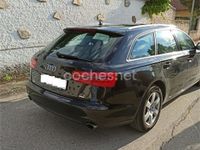 Usado Audi A6 190 CV (139 kW) 2014 Negro Familiar