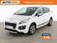 Usado Peugeot 3008 Style 130 CV (95 kW) 2015 Blanco Familiar