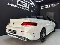 Usado Mercedes C220 194 CV (142 kW) 2018 Blanco Descapotable