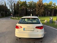 Usado Audi A3 Attraction 110 CV (80 kW) 2014 Blanco Berlina