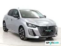 Usado Peugeot 208 Allure 102 CV (75 kW) 2024 Gris Utilitario