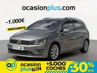Usado VW Golf Sportsvan Sportline 110 CV (80 kW) 2016 Gris Monovolumen