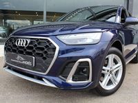 Usado Audi Q5 S-Line 204 CV (150 kW) 2021 Azul SUV