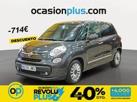 Usado Fiat 500L Lounge 95 CV (69 kW) 2017 Gris Monovolumen
