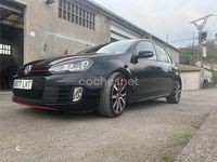 Usado VW Golf VI GTI 210 CV (154 kW) 2011 Negro Utilitario