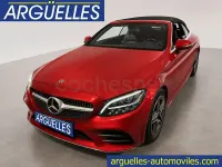Usado Mercedes C200 184 CV (135 kW) 2020 Rojo Descapotable