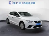 Usado Seat Ibiza Reference 95 CV (69 kW) 2017 Blanco Berlina