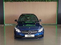 Usado Mercedes C63 AMG AMG 510 CV (375 kW) 2018 Azul Berlina