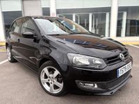 Usado VW Polo Advance 85 CV (62 kW) 2010 Negro Utilitario