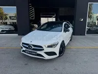 Usado Mercedes CLA200 163 CV (119 kW) 2019 Blanco Coupe