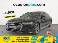 Usado Audi A8 340 CV (250 kW) 2018 Negro Berlina