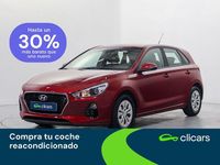 Usado Hyundai i30 95 CV (69 kW) 2018 Rojo Berlina