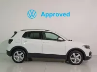 Usado VW T-Cross Sportline 110 CV (80 kW) 2021 Blanco SUV