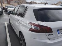 Usado Peugeot 308 Allure 130 CV (95 kW) 2014 Blanco Berlina