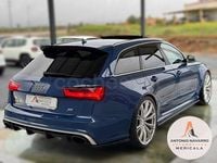 Usado Audi RS6 Performance 605 CV (444 kW) 2018 Azul Familiar