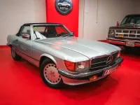 Usado Mercedes SL420 218 CV (160 kW) 1987 Gris Descapotable