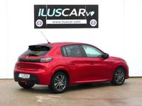 Usado Peugeot 208 Style 101 CV (74 kW) 2021 Rojo elixir Utilitario