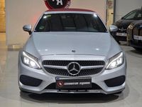 Usado Mercedes C220 170 CV (125 kW) 2018 Gris Descapotable