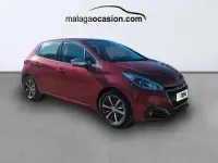 Usado Peugeot 208 Active 99 CV (72 kW) 2017 Rojo Utilitario