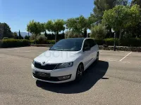Usado Skoda Rapid Active 90 CV (66 kW) 2016 Blanco Utilitario