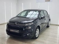 Usado Citroën C3 Feel 75 CV (55 kW) 2018 Negro Utilitario