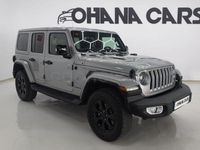 Usado Jeep Wrangler Unlimited Sahara 200 CV (147 kW) 2019 Gris / plata SUV