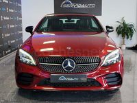 Usado Mercedes C200 184 CV (135 kW) 2018 Rojo Descapotable