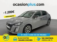 Usado Peugeot 208 Active 100 CV (73 kW) 2024 Gris Utilitario