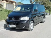 Usado VW Multivan Comfortline 130 CV (95 kW) 2005 Negro Monovolumen