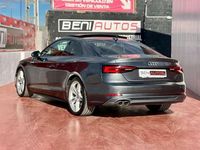 Usado Audi A5 S-Line 190 CV (139 kW) 2018 Gris Coupe