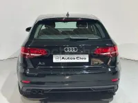 Usado Audi A3 150 CV (110 kW) 2019 Negro Berlina