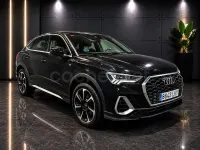 Usado Audi Q3 Sportback S-Line 150 CV (110 kW) 2020 Negro SUV