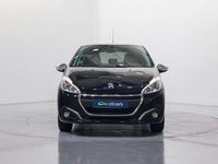 Usado Peugeot 208 Style 82 CV (60 kW) 2017 Negro Utilitario