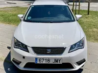 Usado Seat Leon ST Style 110 CV (80 kW) 2016 Blanco Familiar