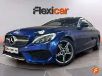 Usado Mercedes C220 170 CV (125 kW) 2018 Azul Coupe