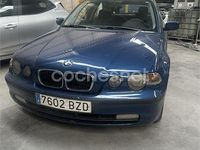 Usado BMW 318 118 CV (86 kW) 2002 Azul Coupe