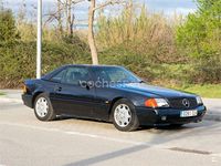 Usado Mercedes SL500 320 CV (235 kW) 1993 Gris / plata Descapotable