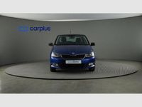 Usado Skoda Fabia Ambition 95 CV (69 kW) 2018 Azul denim techo negro (metalizado)